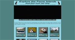 Desktop Screenshot of farne-islands.com